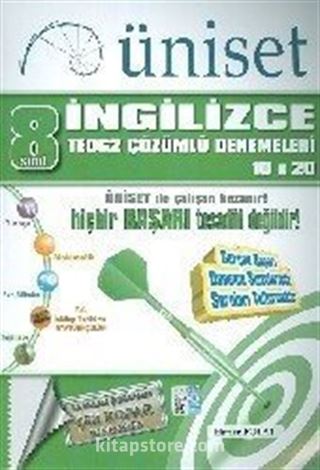 8. Sınıf TEOG 2 İngilizce Çözümlü Denemeleri 10x20