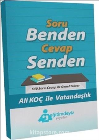 2017 Vatandaşlık Soru Benden Cevap Senden