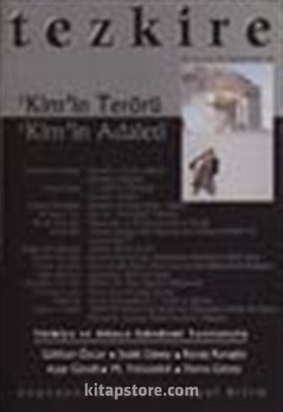 Tezkire 'Kim'in Terörü 'Kim'in Adaleti / Kasım-Aralık 2001, Sayı:23