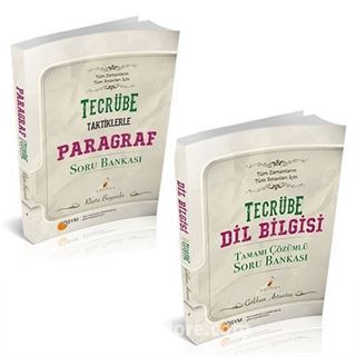 Tecrübe Dil Bilgisi ve Taktiklerle Paragraf Soru Bankası Seti Tüm Zamanların Tüm Sınavları İçin