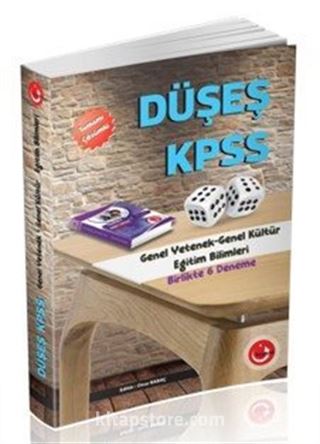 KPSS Düşeş Genel Yetenek Genel Kültür ve Eğitim Bilimleri Birlikte 6 Deneme