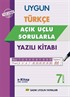 7. Sınıf Türkçe Açık Uçlu Sorularla Yazılıya Kitabı