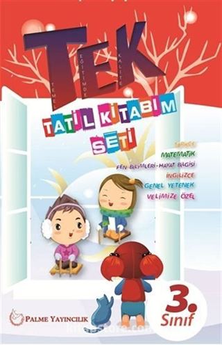 3. Sınıf Tek Tatil Kitabım Seti (6 Kitap)