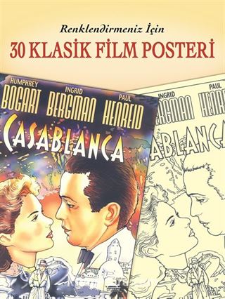 Renklendirmeniz İçin 30 Klasik Film Posteri