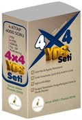 4x4 YDS Açıklamalı Tamamı Çözümlü Set (4 Kitap)