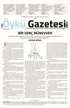 Can Aylık Öykü Gazetesi Sayı:6 Mart 2017