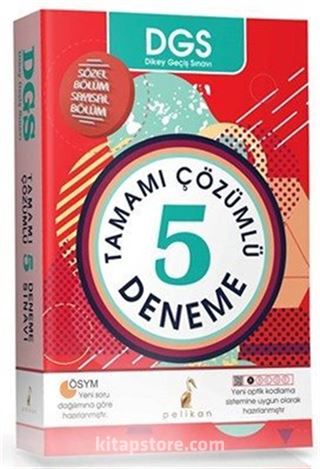 2017 DGS Tamamı Çözümlü 5 Deneme