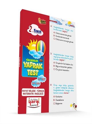 2. Sınıf Tüm Dersler Yaprak Test