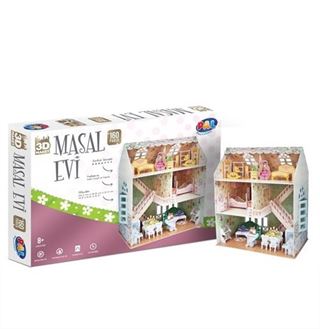 Masal Evi 3D Maket (160 Parça)
