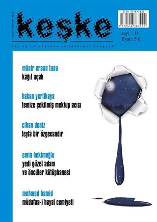 Keşke İki Aylık Düşünce ve Edebiyat Dergisi Sayı:11 Mayıs-Haziran 2015