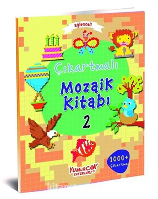 Eğlenceli Çıkartmalı Mozaik Kitabı 2
