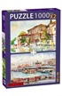 Küçüksu-Galata Köprüsünde Balıkçılar 2x1000 Parça Puzzle Takım