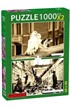 Romantic Pigeons-London Library 2x1000 Parça Puzzle Takım