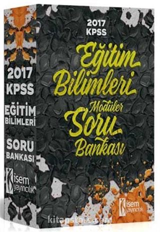 2017 KPSS Eğitim Bilimleri Tamamı Çözümlü Modüler Soru Bankası Seti