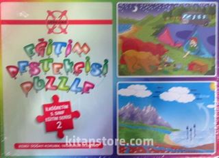 Eğitim Destekçisi Puzzle - İlköğretim 5. Sınıf Eğitim Serisi 2 / Konu: Doğayı Koruma, Yağmurun Oluşumu