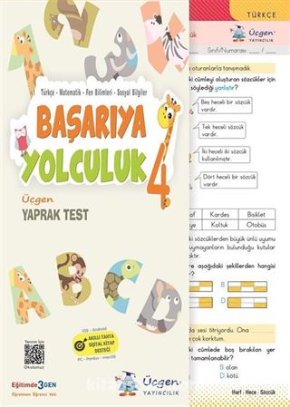 Üçgen Yaprak Test 4