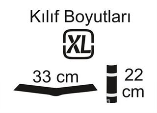 Kitap Kılıfı - Yıldız (XL - 33x22)