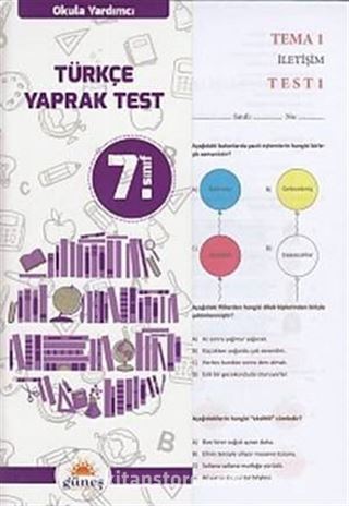 7. Sınıf Türkçe Yaprak Test