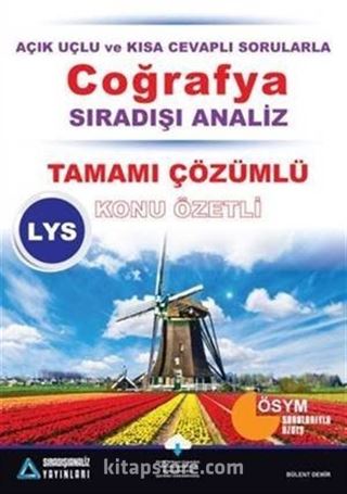 LYS Coğrafya Tamamı Çözümlü Konu Özetli Soru Bankası