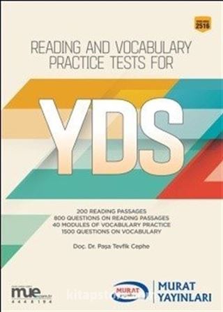 Reading and Vocabulary Practice Tests for YDS (2516)