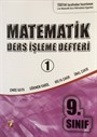 9. Sınıf 1. Dönem Matematik Ders İşleme Defteri (Akıllı Defter)