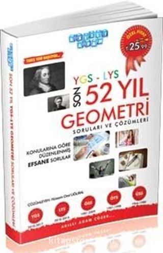 YGS - LYS Son 52 Yıl Geometri Soruları ve Çözümleri