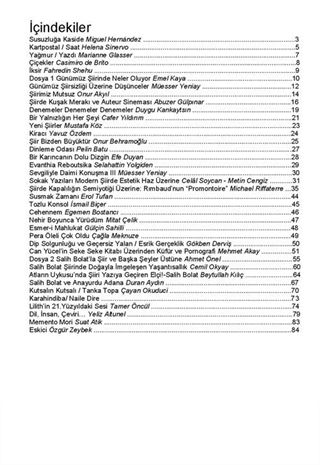 Şiirden İki Aylık Şiir Dergisi Sayı:41 Mayıs-Haziran 2017