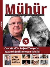 Mühür İki Aylık Şiir ve Edebiyat Dergisi Yıl:12 Sayı:71 Temmuz-Ağustos 2017
