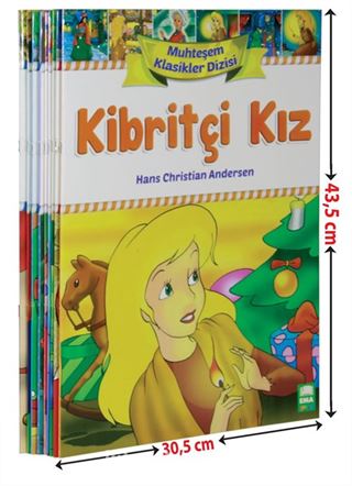Dev Boy Muhteşem Klasikler Dizisi Renkli (10 Kitap Set)