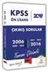 2018 KPSS Ön Lisans Tamamı Çözümlü 2006-2016 Çıkmış Sorular