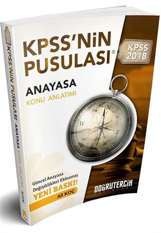 2018 KPSS'nin Pusulası Anayasa Konu Anlatımı