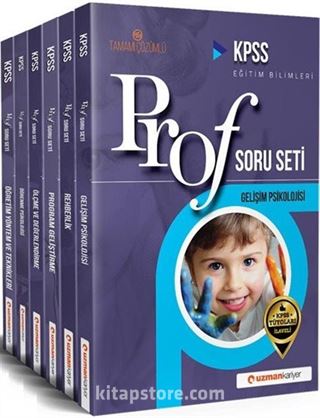 2018 KPSS Eğitim Bilimleri Profesyonel Soru Seti (6 Kitap)