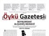 Can Aylık Öykü Gazetesi Sayı:11 Ağustos 2017