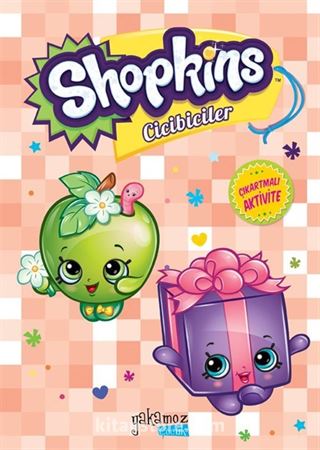 Çıkartmalı Shopkins Cicibiciler Aktivite (Turuncu)