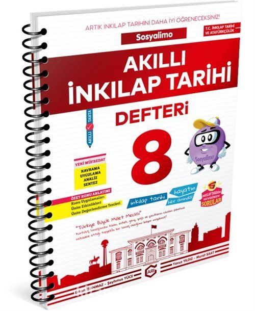 8 Sinif Sosyalimo Akilli Inkilap Tarihi Defteri Erkan Isanmaz