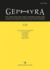 Gephyra Sayı 14 / Volume 14 - 2017