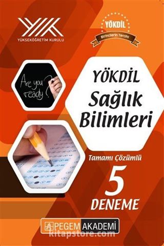 YÖKDİL Sağlık Bilimleri Tamamı Çözümlü 5 Deneme