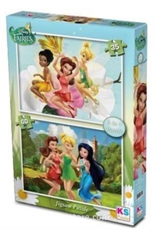 Fairies Puzzle İkisi Bir Arada 35+60 Parça