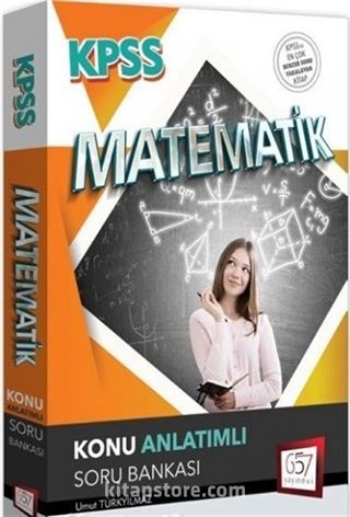 2018 KPSS Matematik Konu Anlatımlı Soru Bankası
