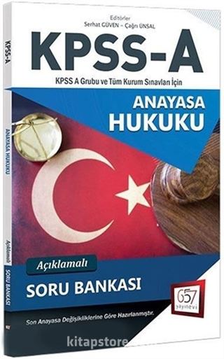 2018 KPSS A Grubu Anayasa Hukuku Açıklamalı Soru Bankası
