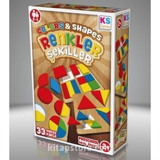 Renkler ve Şekiller 33 Parça Puzzle