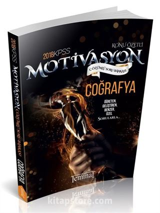 2018 KPSS Motivasyon Coğrafya Konu Özetli Çözümlü Soru Bankası