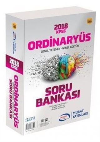 2018 KPSS Ordinaryüs Genel Kültür Genel Yetenek Modüler Soru Bankası