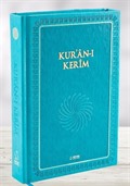 Kur'an-ı Kerim (Büyük Boy-Mıklepli-Turkuaz-Ciltli)