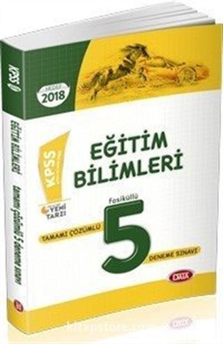 2018 KPSS Eğitim Bilimleri Tamamı Çözümlü 5 Deneme Sınavı