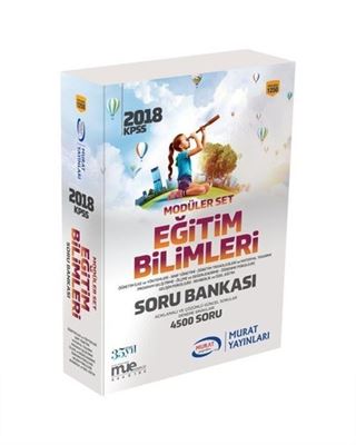 2018 KPSS Eğitim Bilimleri Modüler Set Soru Bankası (1250)