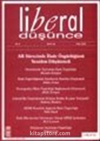 Sayı: 24 Güz 2001 / Liberal Düşünce Üç Aylık Dergi