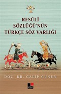 Resuli Sözlüğünün Türkçe Söz Varlığı