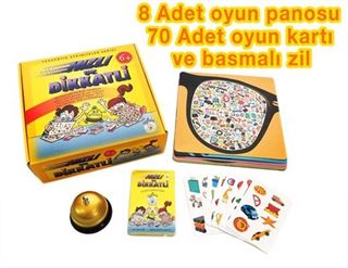 Hızlı ve Dikkatli Eğlenceli Dikkat Oyunu (6+ Yaş)
