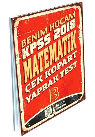 2018 KPSS Matematik Çek Kopart Yaprak Test
